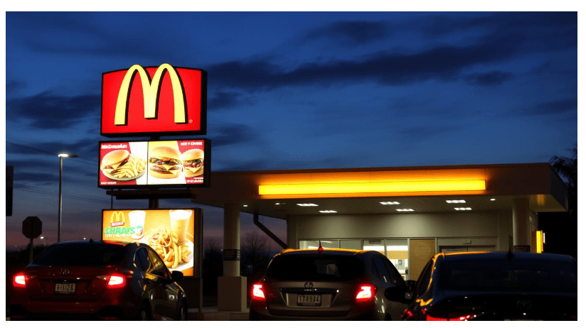 McDonald’s Drive Thru Menu Price